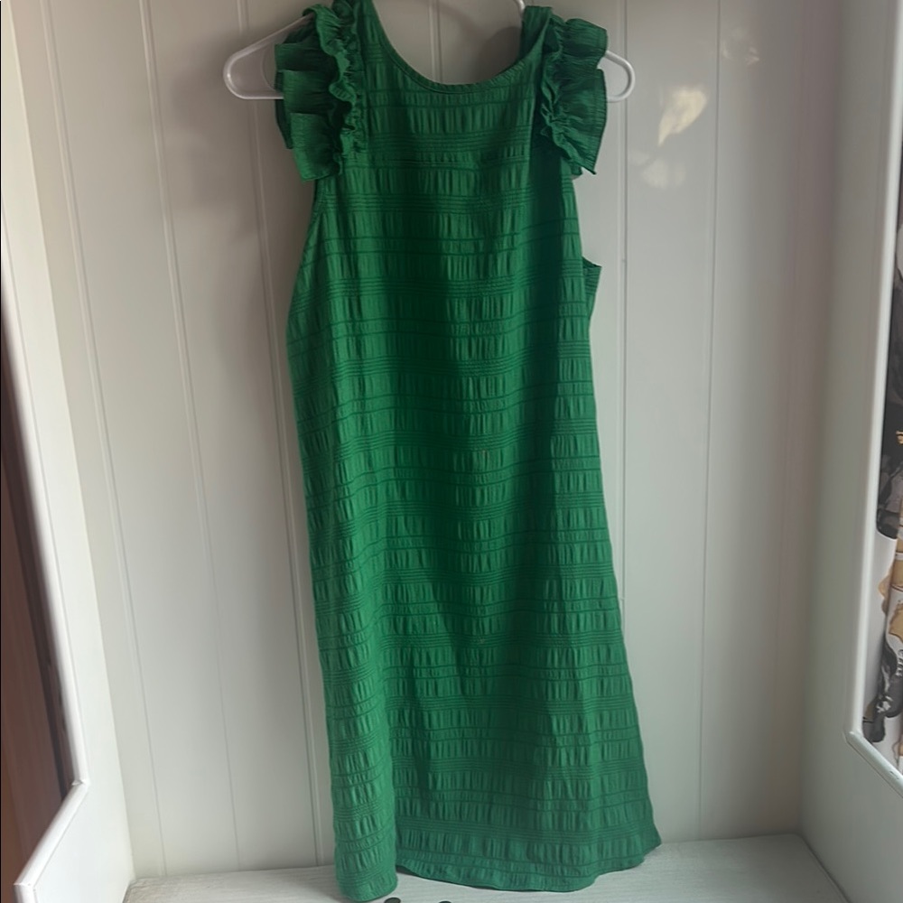 Elegant Green Midi Dress